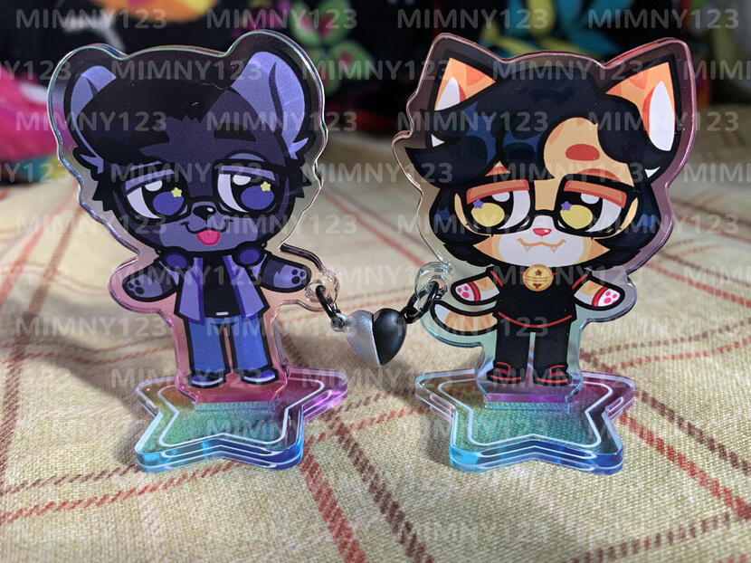 Couple standees