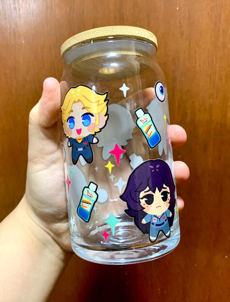 Glass cup