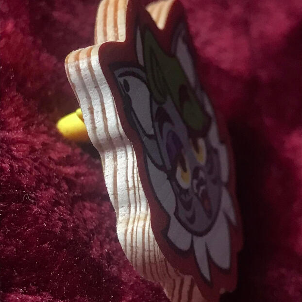 Wood pin (side)