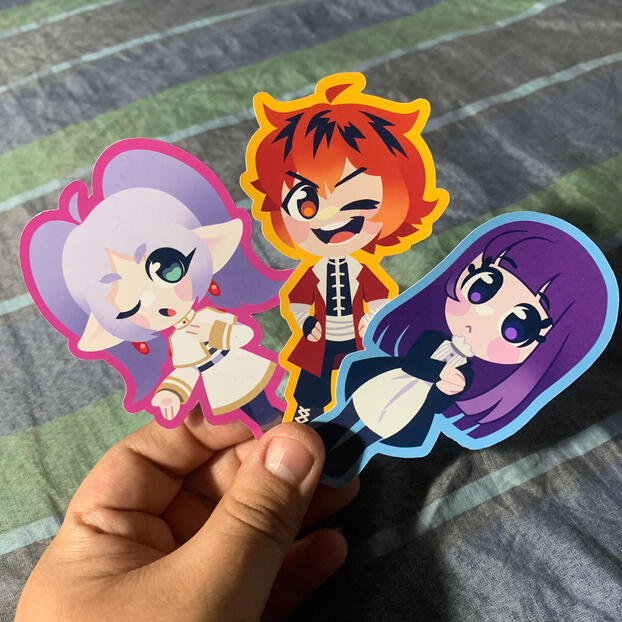 Handmade stickers