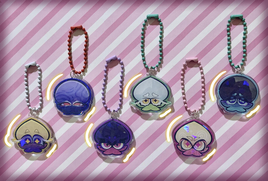 Homemade Acrylic Keychains